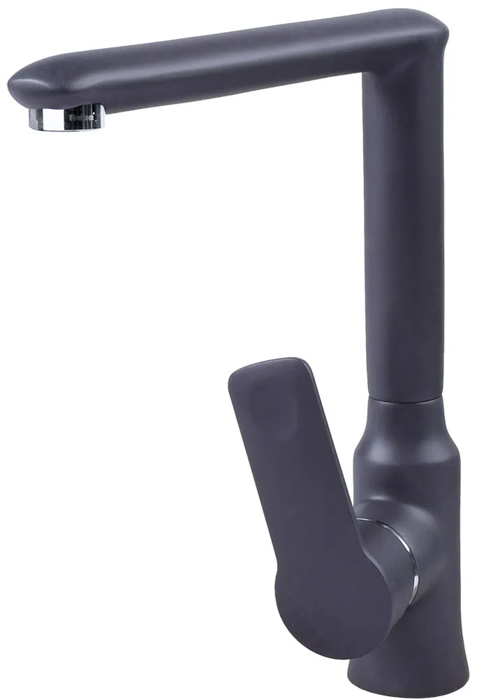 Фото товара: Zigmund & Shtain ZS 0700, смеситель, черный базальт  