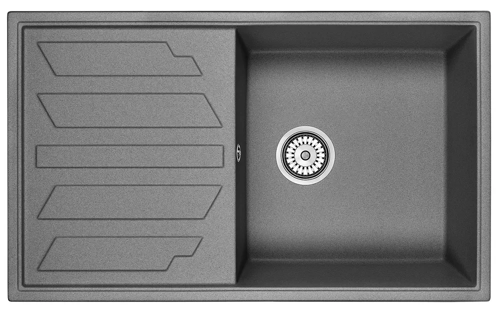 Фото товара: GRANULA 8601 мойка, гранит, графит