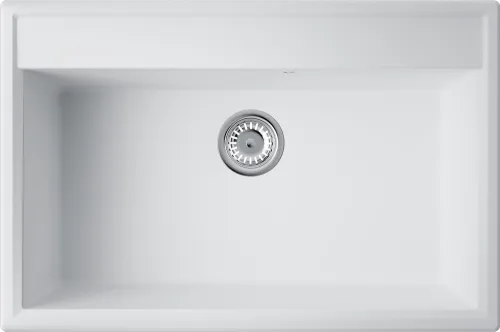 Фото товара: Omoikiri Daisen 77-WH, мойка, гранит, белый