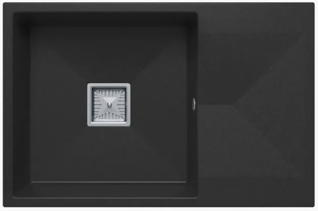 Фото товара: Tolero BLADE 760, мойка, гранит, уголь