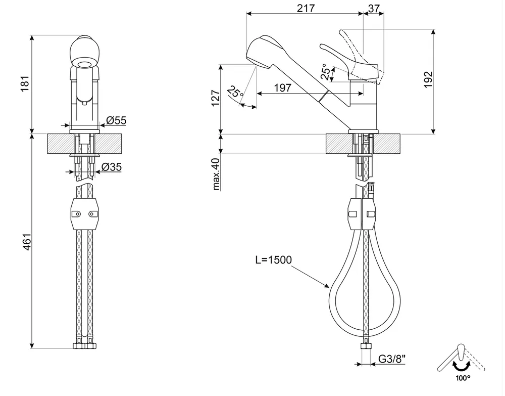 Схема встраивания