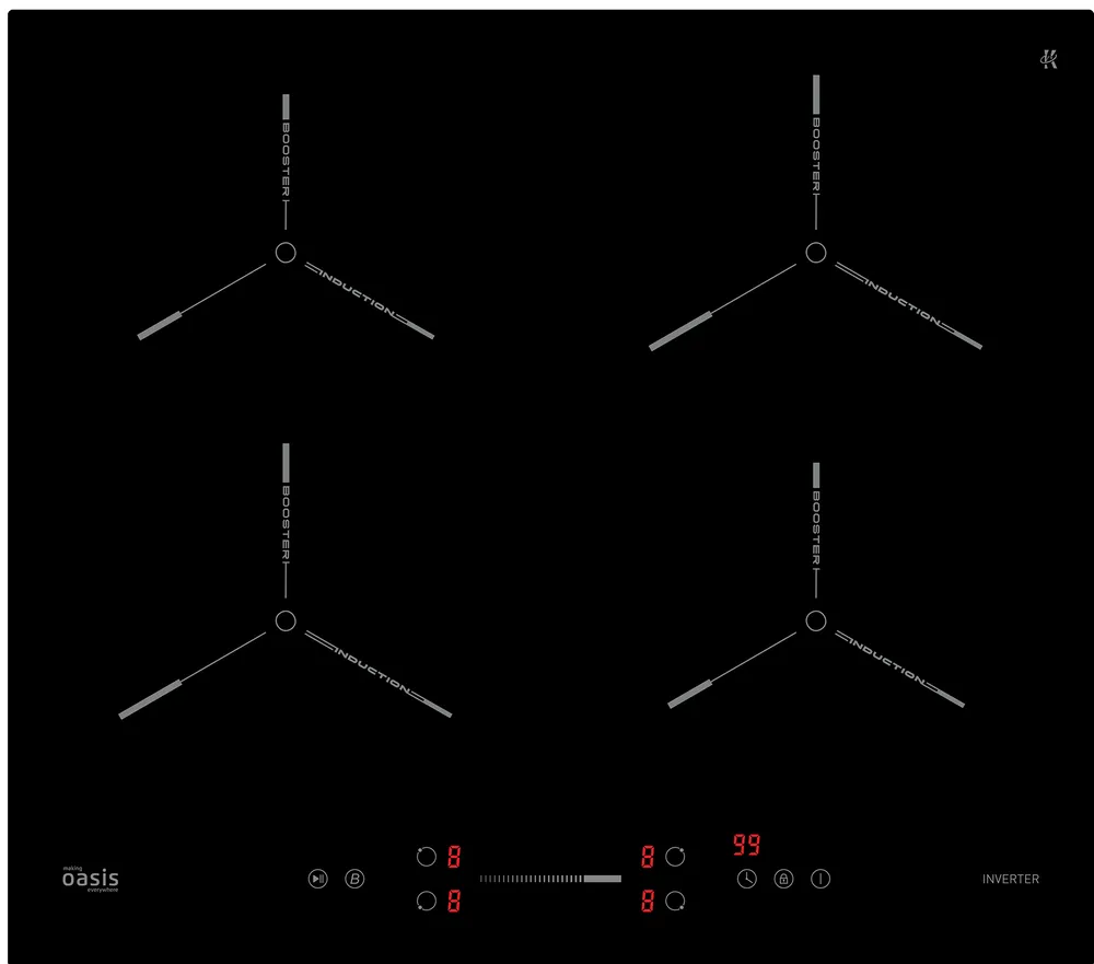 Фото товара: making Oasis everywhere P-ENGD индукционная поверхность