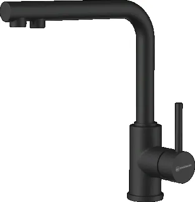 Детальное фото товара: Omoikiri Nakagawa 2 Plus-GB, смеситель, гранит, графит