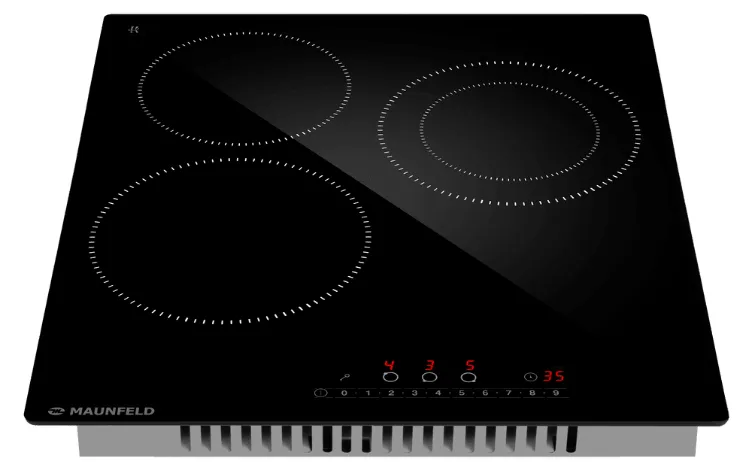 Детальное фото товара: Maunfeld AVCE4535SDBK стеклокерамическая поверхность