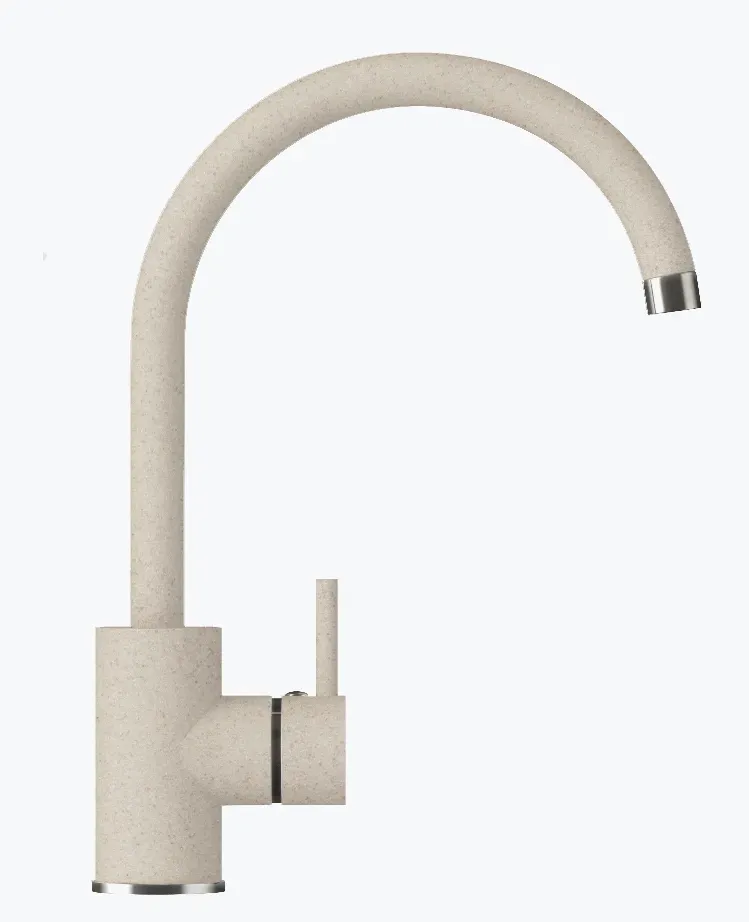 Фото товара: Polygran Элара, смеситель, кремовый 327