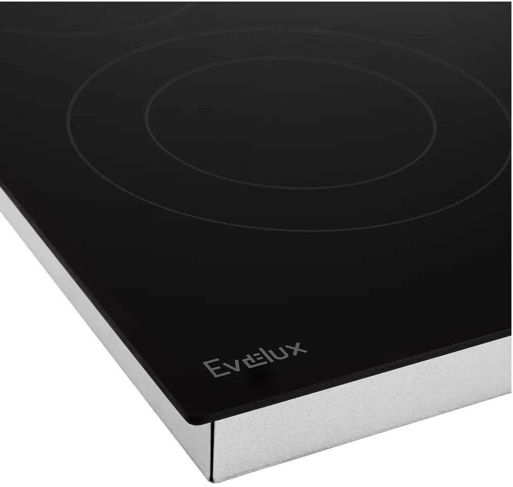 Детальное фото товара: Evelux EV 6442 B стеклокерамическая поверхность