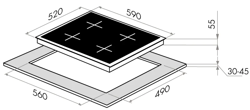 Схема встраивания