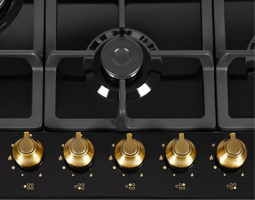 Детальное фото товара: Maunfeld EGHE.75.33CB.R/G газовая поверхность