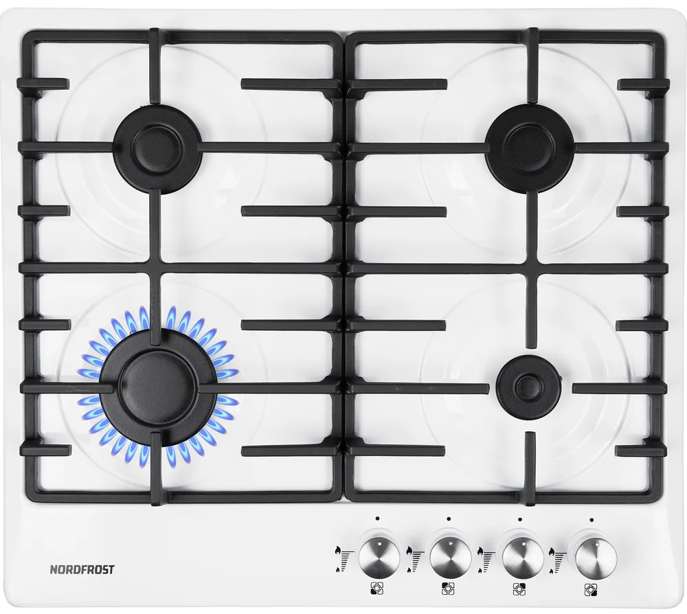 Фото товара: Nordfrost HS 6043 W газовая поверхность