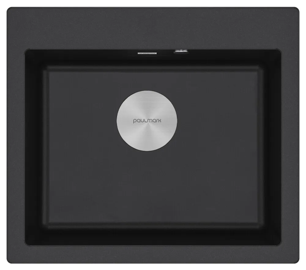 Фото товара: Paulmark KANTE 60, мойка, гранит, черный