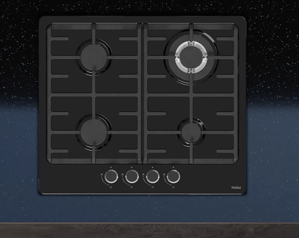 Детальное фото товара: Haier HHX-M64CWB газовая поверхность