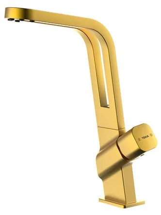 Фото товара: Teka ICO 915 BRASS, смеситель, состаренная бронза