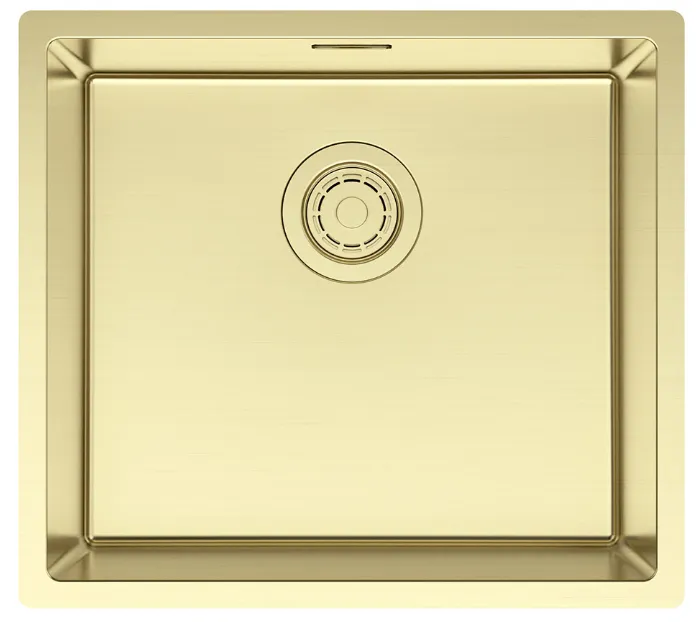 Фото товара: Paulmark LASSAN 49 UNI, мойка, нержавеющая сталь, светлое золото