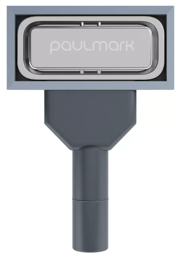Фото товара: Paulmark PM24-BS, перелив овальный с логотипом, брашированная сталь
