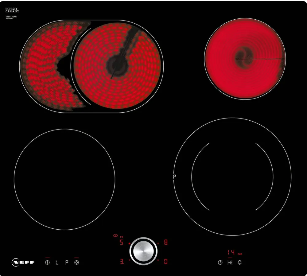 Фото товара: NEFF T16PT76X0 стеклокерамическая поверхность
