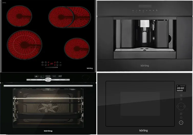 Фото товара: KORTING HK 62550 B + OKB 9982 EN ST + KMI 825 TGN + KCM 9200 BG