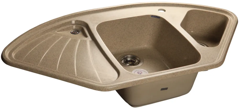 Фото товара: GranFest CORNER GF-C-1040 E, мойка, мрамор, песок