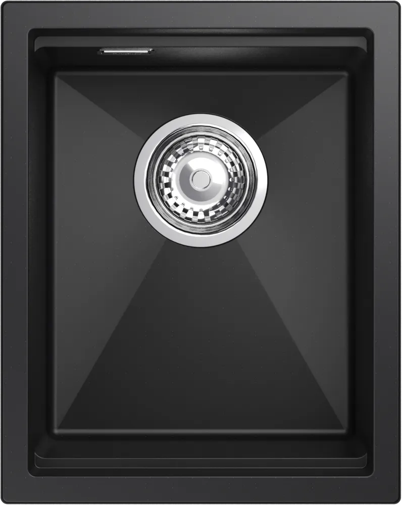 Фото товара: Rivelato LINO LN-354 nero, мойка, гранит, чёрный