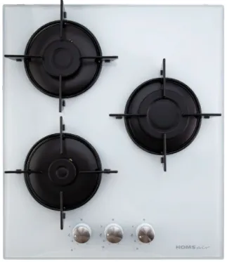 Фото товара: HOMSair HGG431WH газовая поверхность