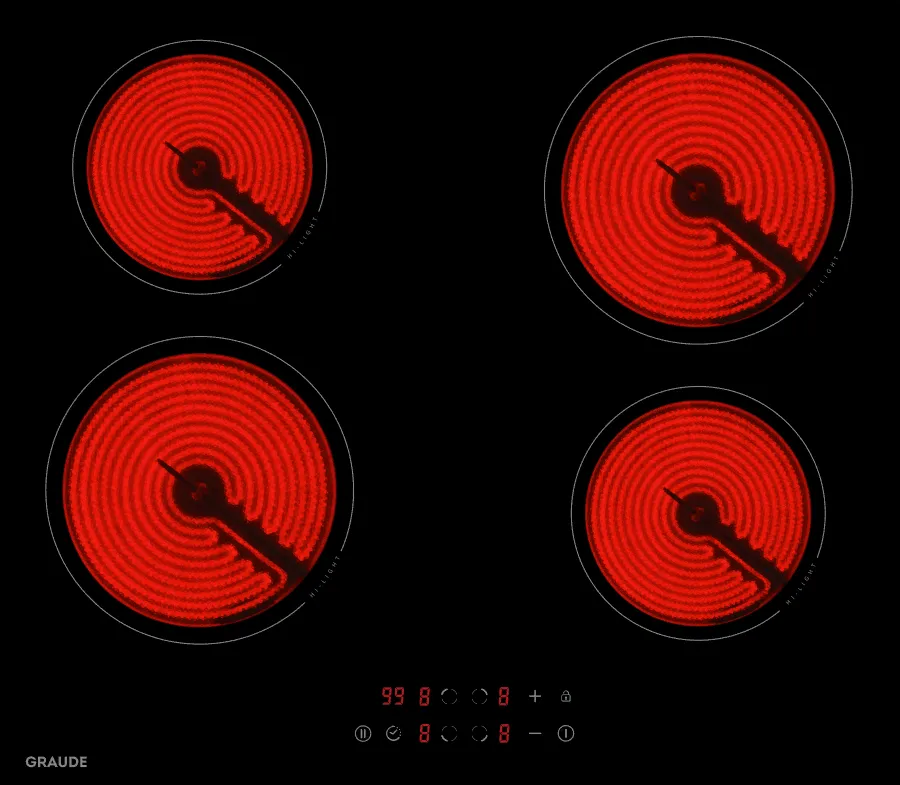 Фото товара: Graude EK 60.0 S стеклокерамическая поверхность