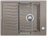 Детальное фото товара: Blanco Elon 45S, мойка, гранит, серый беж с клапаном-автоматом
