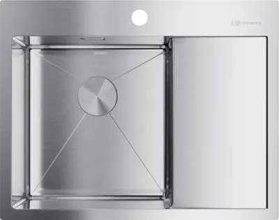 Детальное фото товара: Omoikiri Akisame 65-IN-L, мойка, нержавеющая сталь, чаша слева