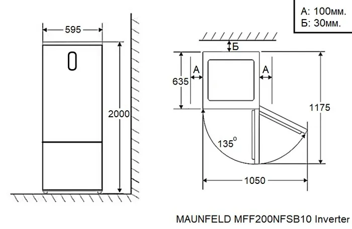 Детальное фото товара: Maunfeld MFF200NFХ10 Inverter