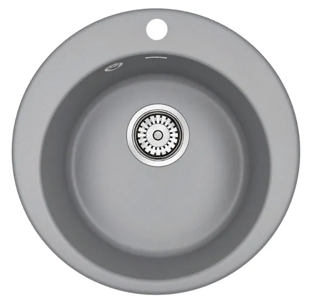 Детальное фото товара: Paulmark GELEGEN 50, мойка, гранит, серый металлик
