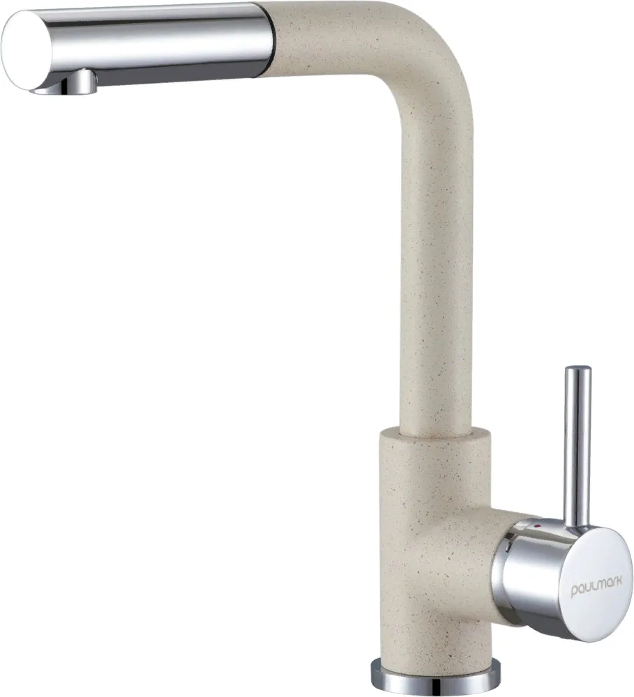 Фото товара: Paulmark KASSEL, смеситель, гранит, бежевый