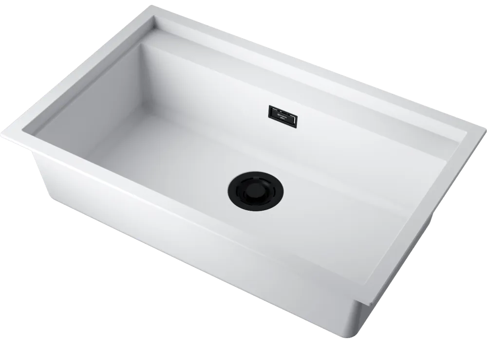 Детальное фото товара: Omoikiri Sintesi 79-WH, мойка, керамика, белый