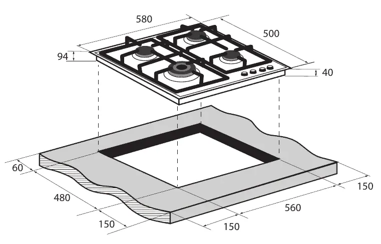 Схема встраивания