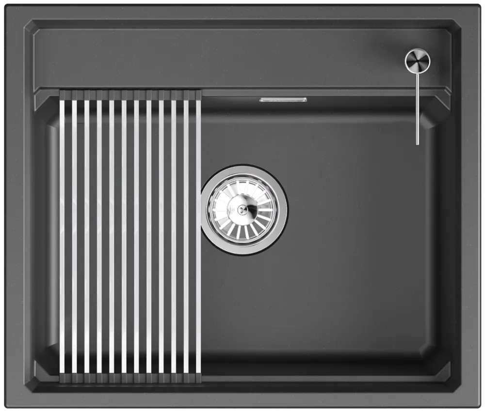Детальное фото товара: GRANULA 6003i мойка, гранит, шварц
