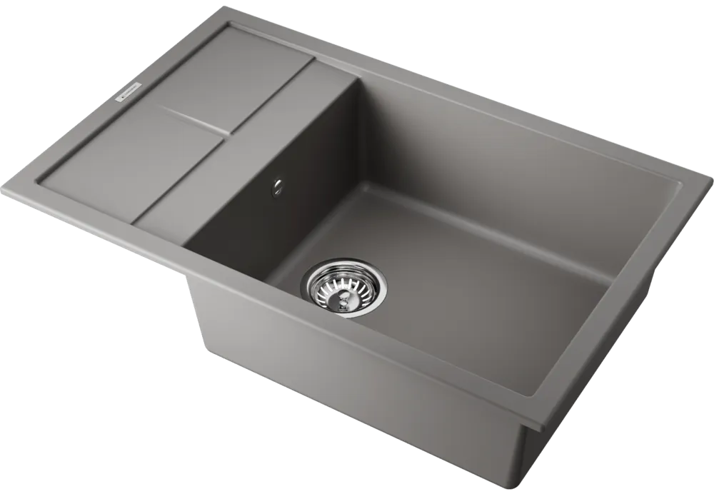 Детальное фото товара: Omoikiri Sumi 78A-LB-GR, мойка, керамика, ленинградский серый