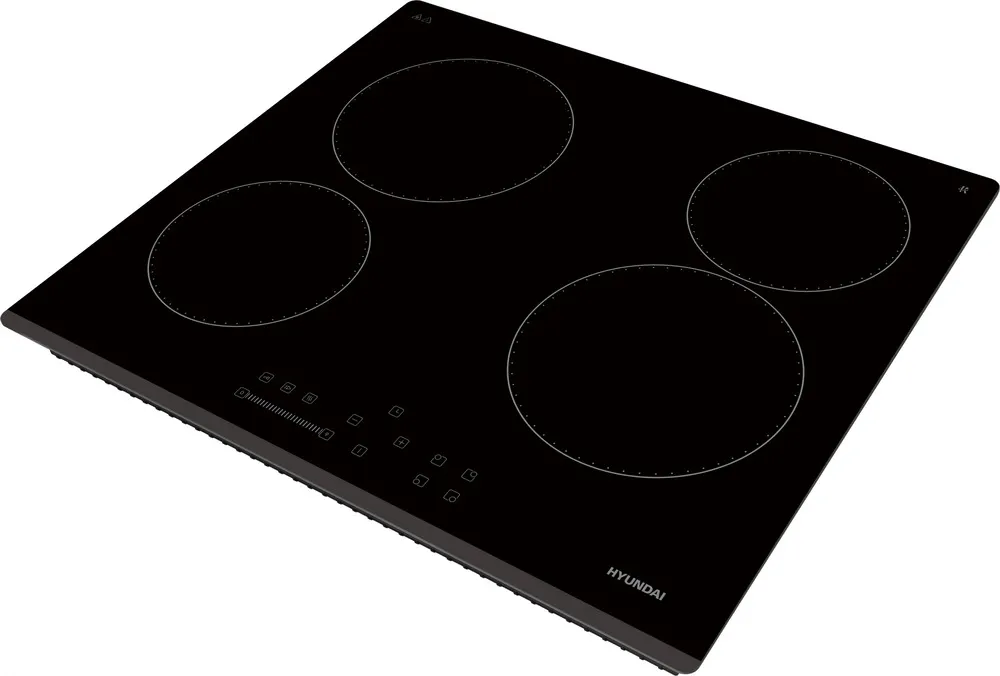 Детальное фото товара: Hyundai HHE 6451 BG стеклокерамическая поверхность