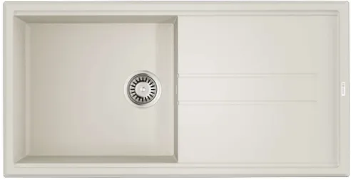 Фото товара: Omoikiri Tedori 100-WH, мойка, гранит, белый