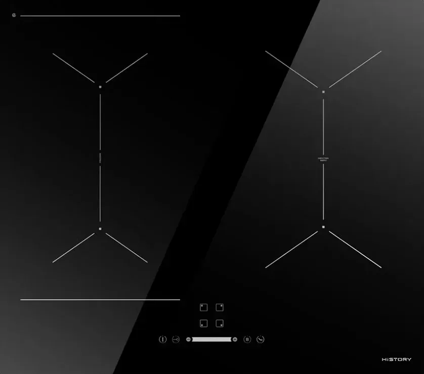 Фото товара: HISTORY HI 6411 GBK индукционная поверхность