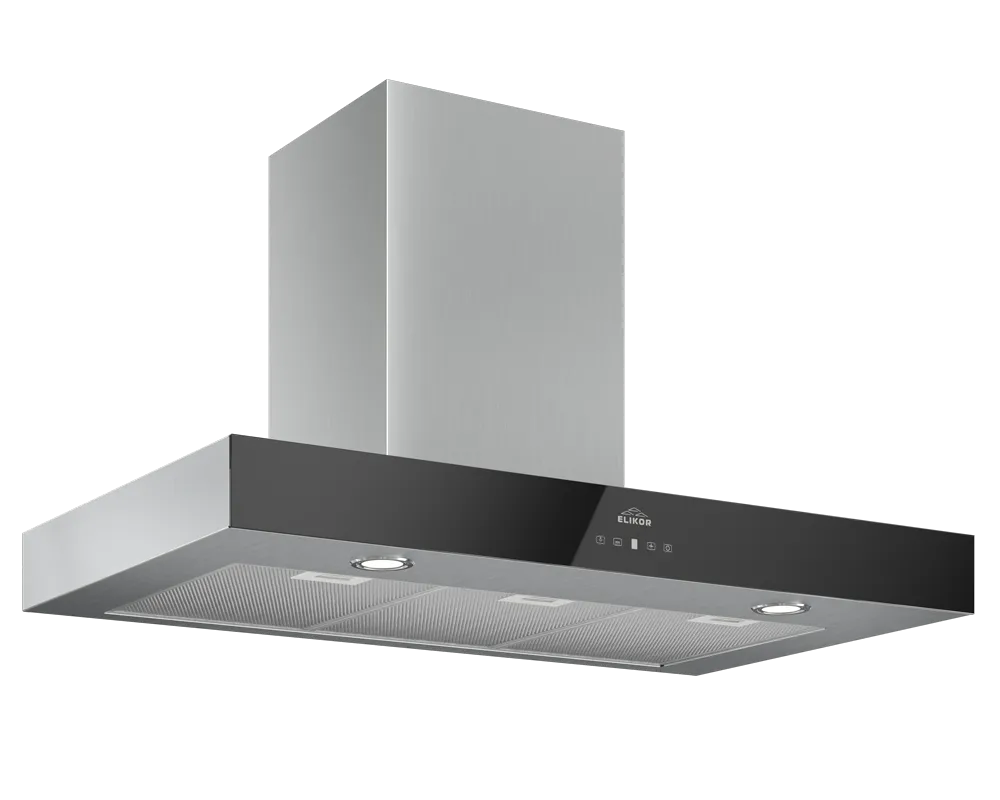 Фото товара: Elikor Агат 90Н-1000-Е4Д нерж/черный