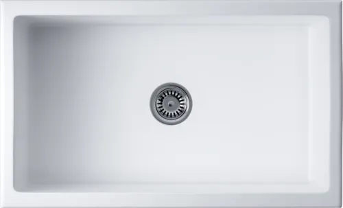 Фото товара: Omoikiri Mikura 76-WH, мойка, керамика, белый