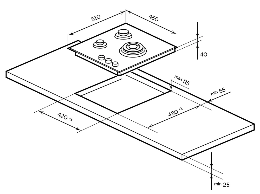 Схема встраивания