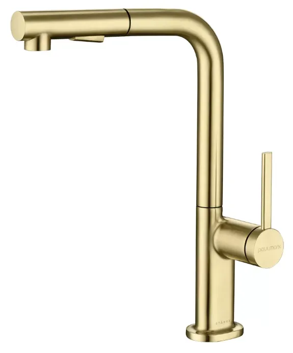 Фото товара: Paulmark NEO, смеситель, светлое золото