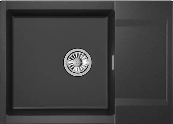Фото товара: GRANULA ES-7003 мойка, гранит, черный