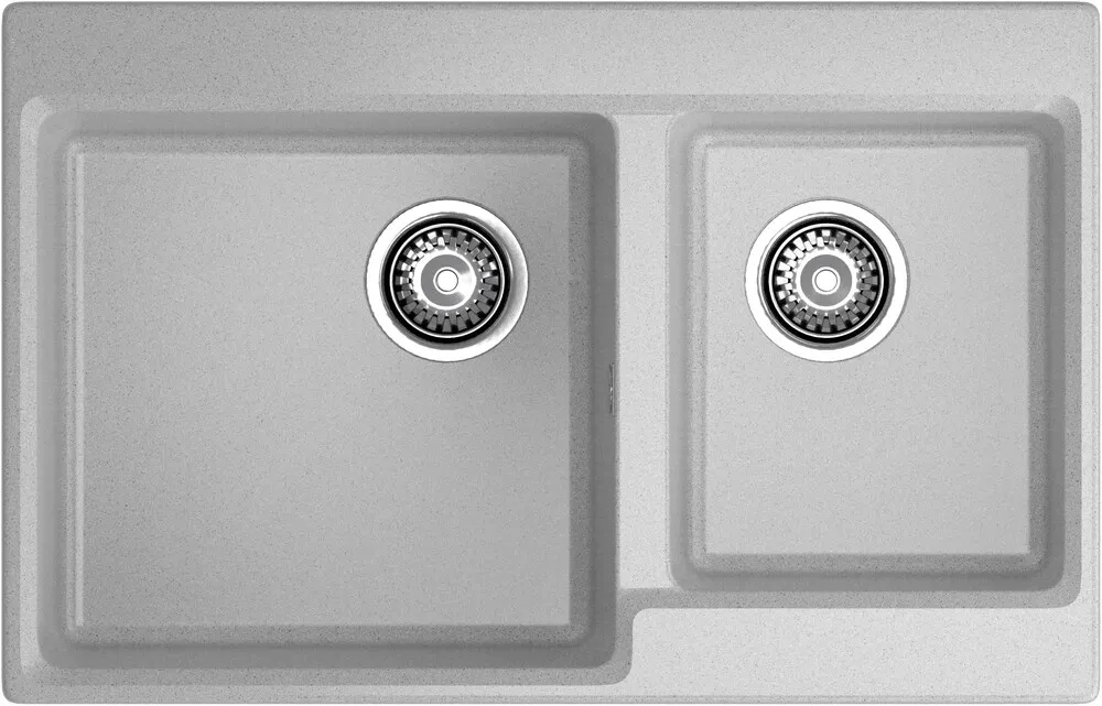 Фото товара: GranFest LEVEL GF-LV-780K, мойка, мрамор, серый