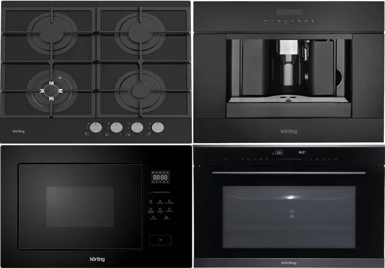 Фото товара: KORTING HGG 6722 CTN + OKB 1340 GNBX MW + KMI 827 GN + KCM 9200 BG