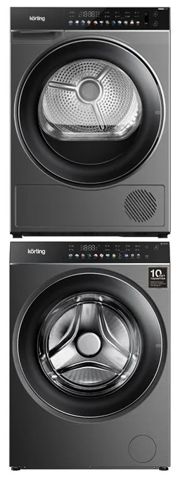 Детальное фото товара: Korting стирка KWM 60DS1499 An + сушка KD 69IHP10 An