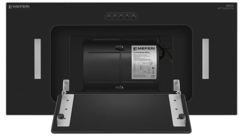 Детальное фото товара: MEFERI INBOX60BK MATT GLASS ULTRA