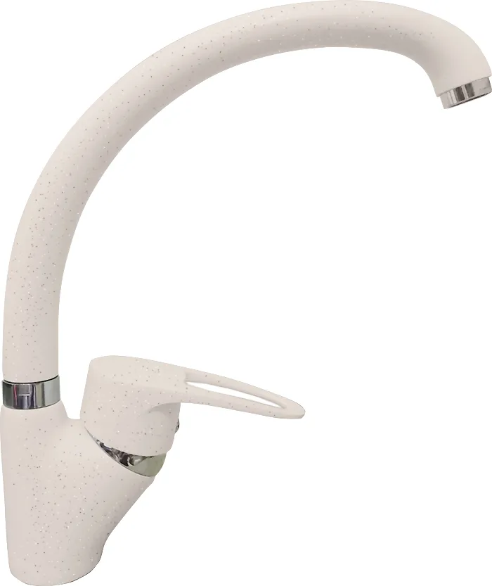 Фото товара: GranFest 1024, смеситель, мрамор, белый