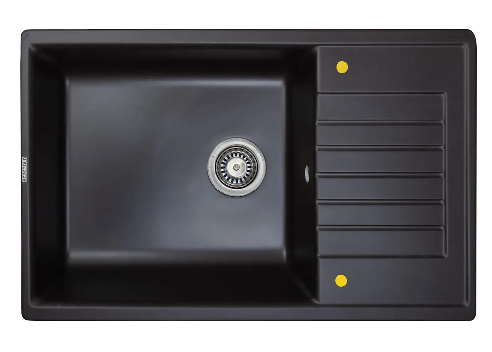 Фото товара: Ecoshtein RECHTECK 780.500, мойка, гранит, мокко