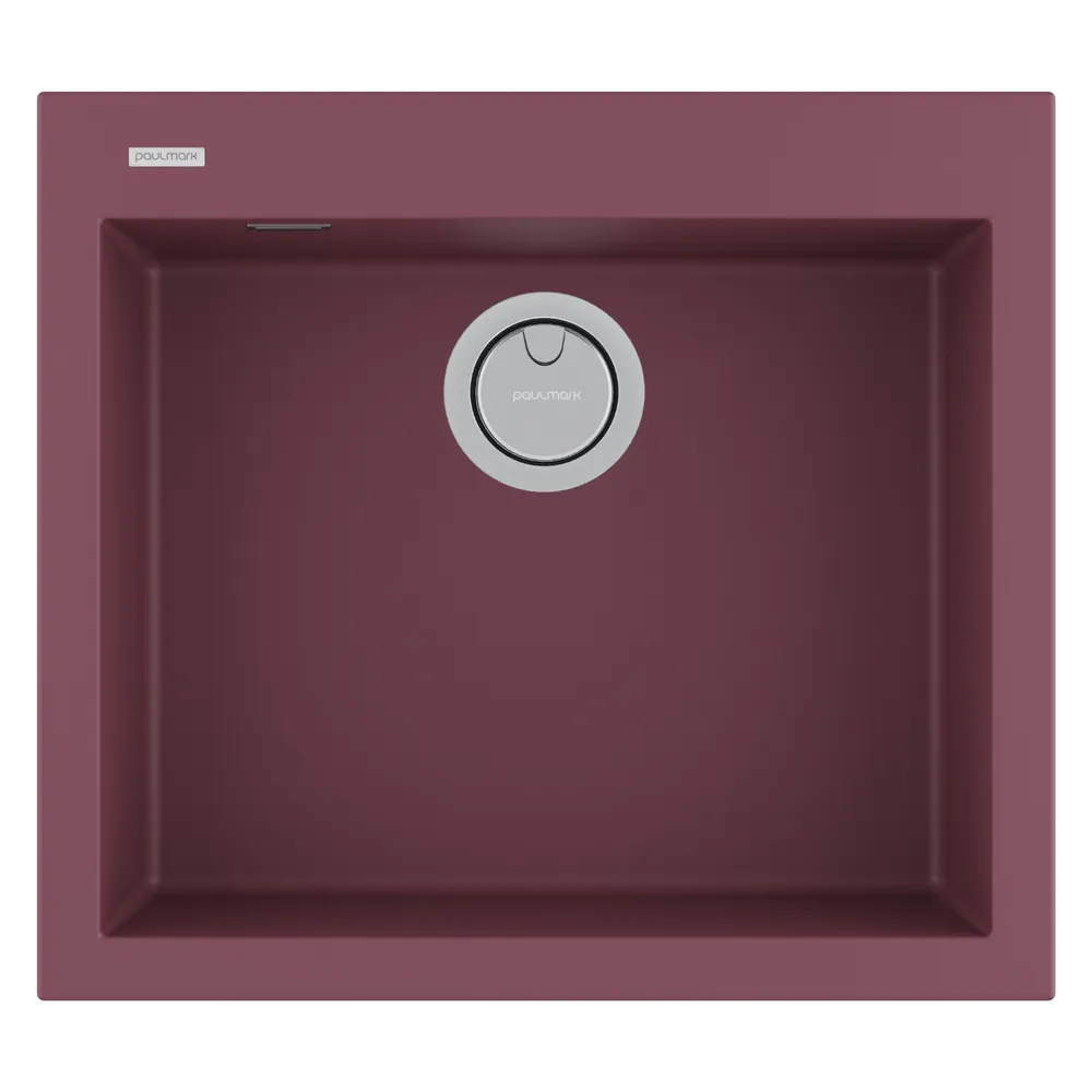 Фото товара: Paulmark DECORATION 56, мойка, гранит, merlot