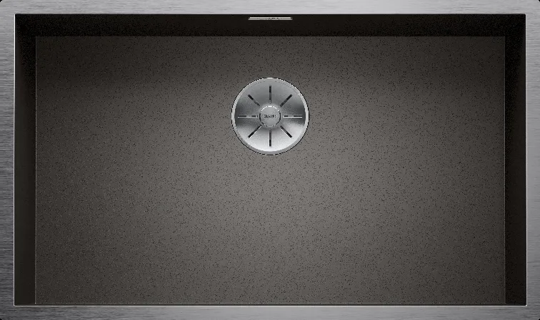 Фото товара: Blanco Zerox 700-U, мойка, нержавеющая сталь Dark Steel