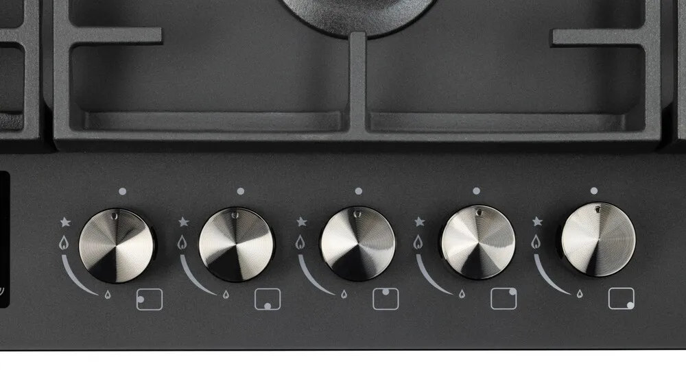 Детальное фото товара: HIBERG VM 9255 B газовая поверхность